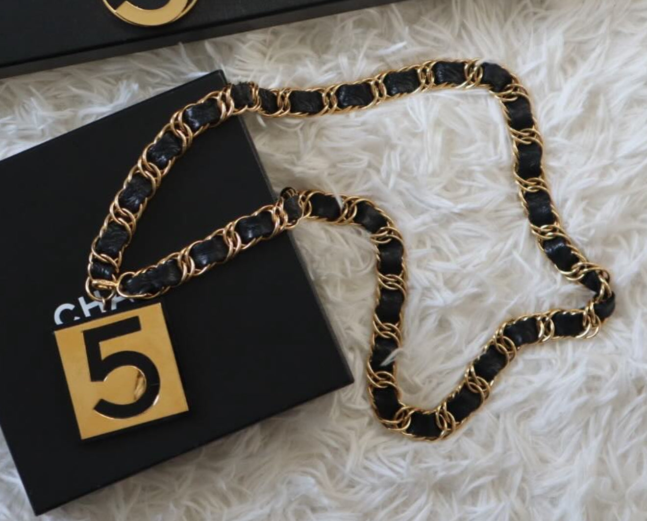 Chanel Vintage no.5 Chain Belt