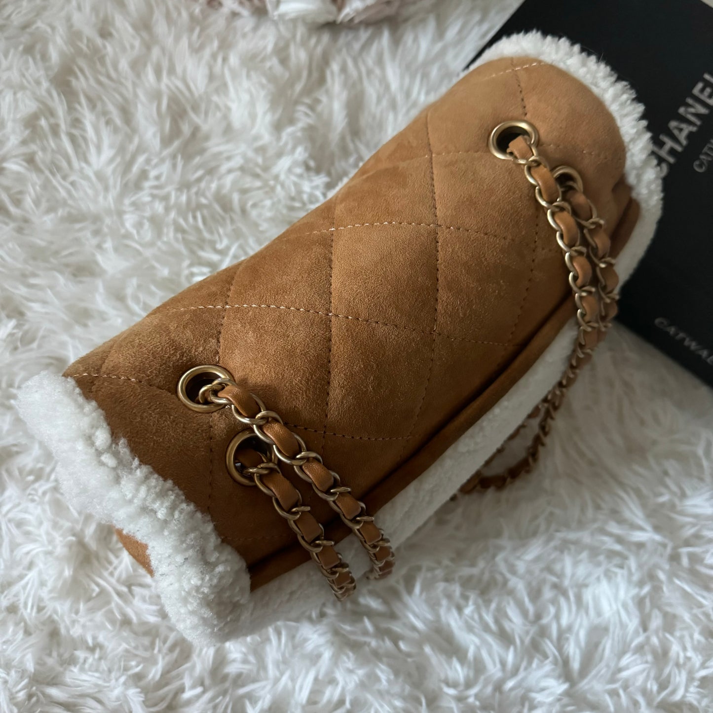 Chanel 2018 Coco Neige Teddy Brown