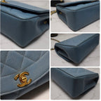 Chanel Diana Baby Blue Caviar