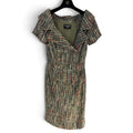 Chanel 2017 Coco Cuba Runway Green Tweed Long Dress Sz 38