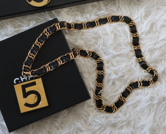 Chanel Vintage no.5 Chain Belt