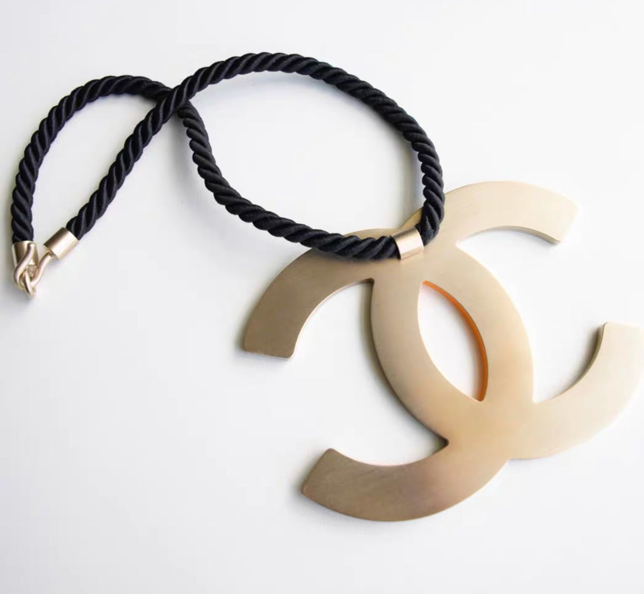 Chanel Yellow Jumbo CC Choker