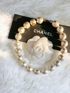 Chanel 90s Runway Jumbo Pearl Choker