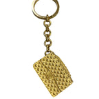 Chanel CC Classic Flap Bag Charm Keychain