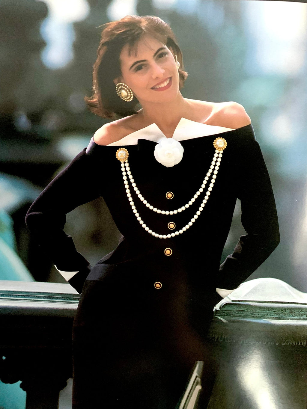 Chanel 1987 Double CC Multi-strand Brooch