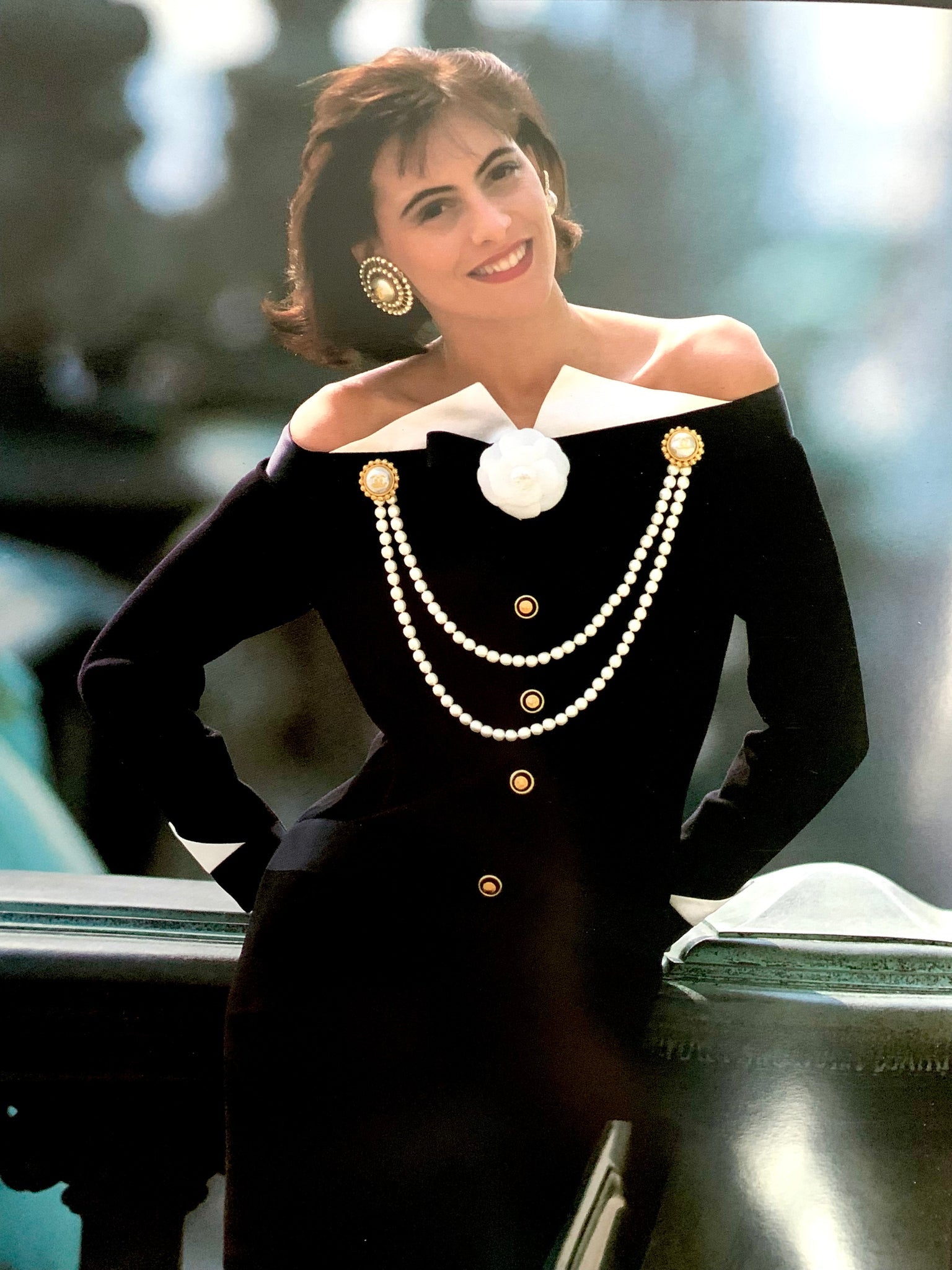 Chanel 1987 Double CC Multi-strand Brooch