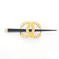 Chanel 2015 Gold Hair Quilted Accessory