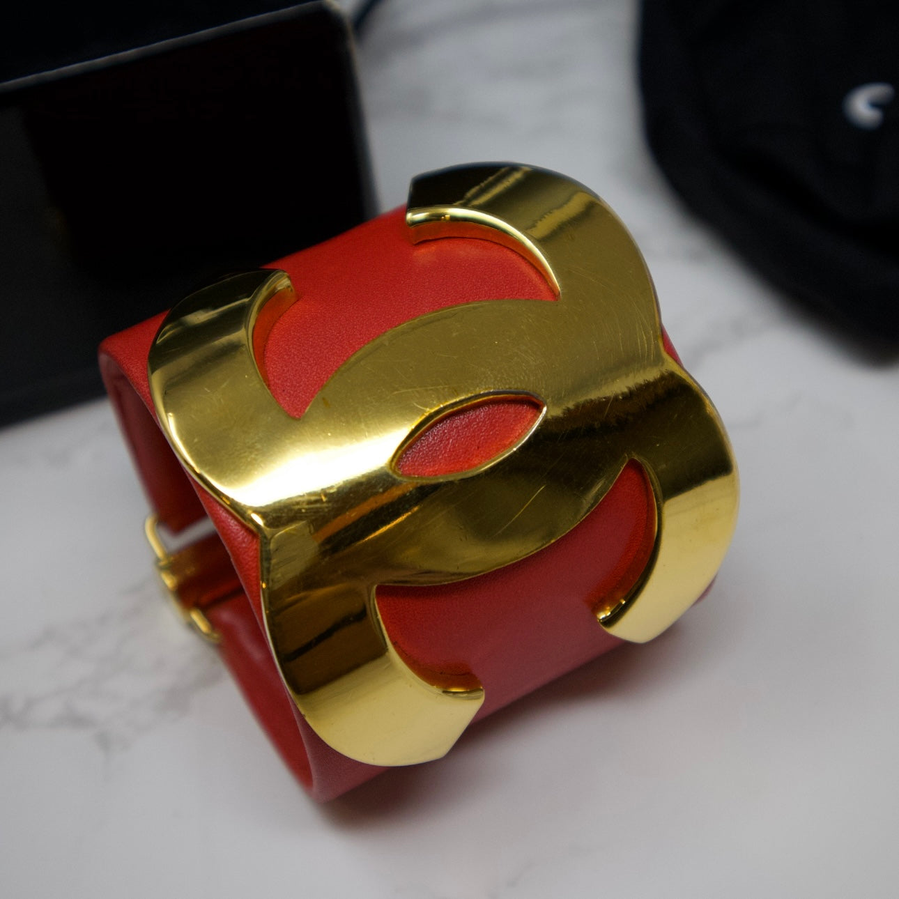 Chanel Vintage 93 FW Runway Cuff